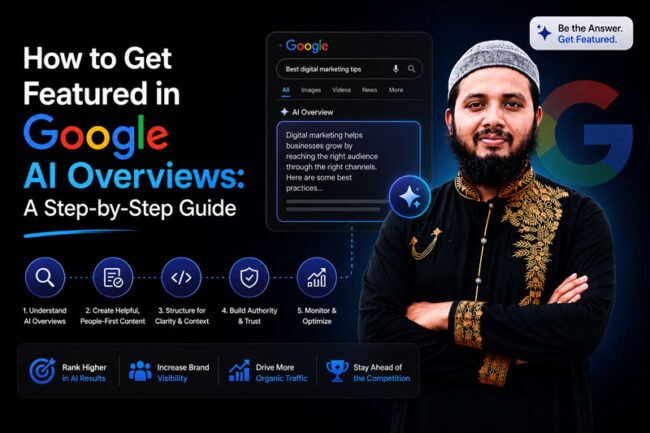 How to Get Featured in Google AI Overviews: A Step-by-Step Guide