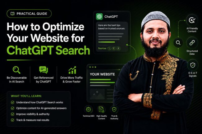 How to Optimize Your Website for ChatGPT Search (Practical Guide 2026)