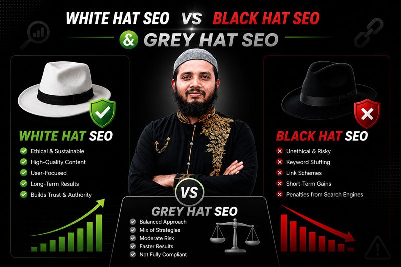 White Hat SEO vs Black Hat SEO