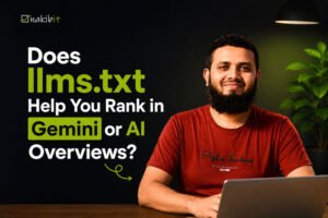 Does llms.txt Help You Rank in Gemini or AI Overviews